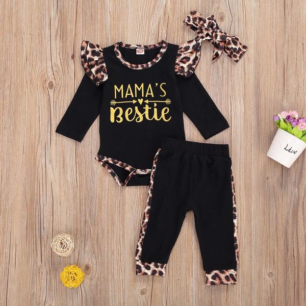 clothing sets mama's ie 0-24m born infant baby girl clothes set letters long sleeve romper leopard pants+headband 3pcs outfit, White
clothing sets mama's ie 0-24m born infant baby girl clothes set letters long sleeve romper leopard pants+headband 3pcs outfit, White