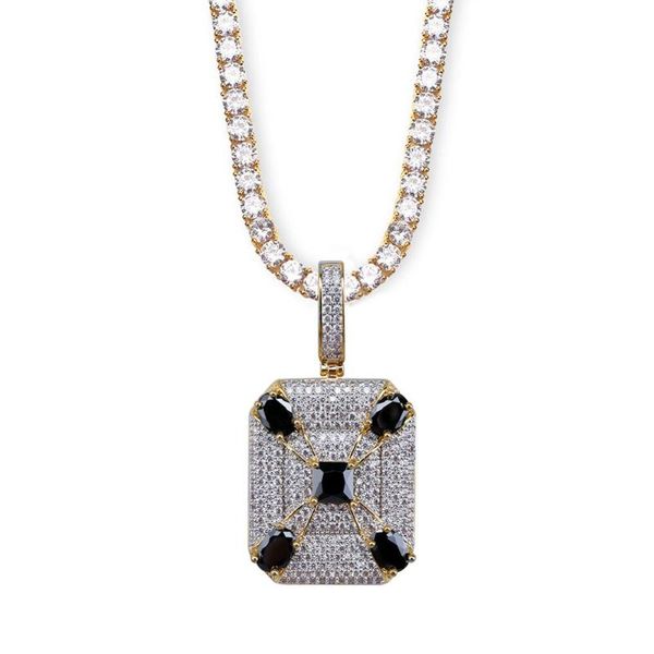 pendant necklaces hip hop micro pave black cz square necklace iced out cubic zirconia gold silver plated men's jewelry christmas gift
pendant necklaces hip hop micro pave black cz square necklace iced out cubic zirconia gold silver plated men's jewelry christmas gift