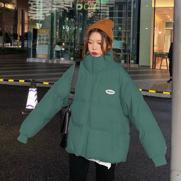 women's hoodies & sweatshirts korean style street harajuku loose casual cotton coat short padded jacket bread oversize winter round nec, Black
women's hoodies & sweatshirts korean style street harajuku loose casual cotton coat short padded jacket bread oversize winter round nec, Black