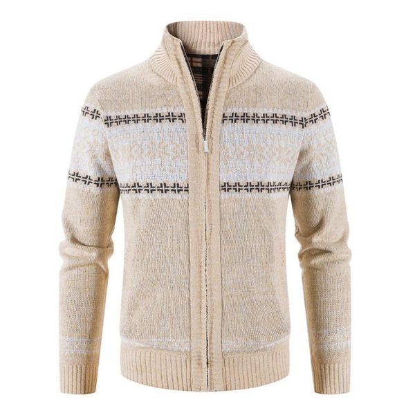 men's sweaters autumn winter men stand collar cardigan warm fashion soft wool long sleeve casual cardigans man knit jacket coat outwear, White;black
men's sweaters autumn winter men stand collar cardigan warm fashion soft wool long sleeve casual cardigans man knit jacket coat outwear, White;black