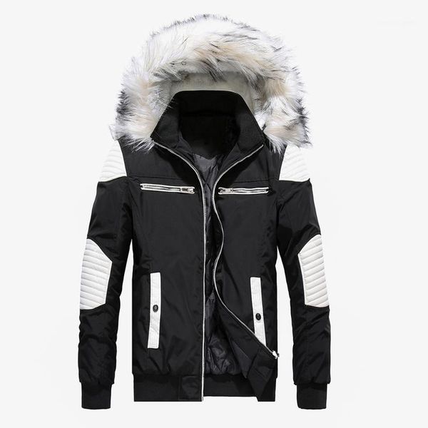 men's down & parkas color block fur hooded men winter 2021 fleece male thick warm cotton casual soft mens windproof long sleeve jacket, Black
men's down & parkas color block fur hooded men winter 2021 fleece male thick warm cotton casual soft mens windproof long sleeve jacket, Black