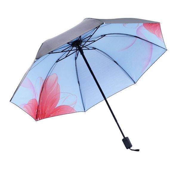 umbrellas beauty multifunction umbrella black glue sunny anti-uv parasol female sunscreen tri-fold and rainy 
umbrellas beauty multifunction umbrella black glue sunny anti-uv parasol female sunscreen tri-fold and rainy