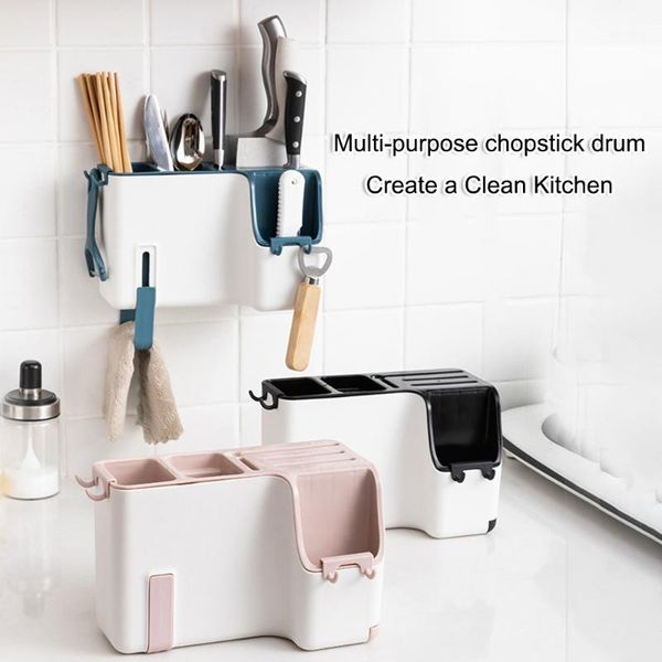 storage bottles & jars wall mounted sink caddy chopsticks cage kitchen organizer spoon fork straws plastic holder basket towel draining rack 
storage bottles & jars wall mounted sink caddy chopsticks cage kitchen organizer spoon fork straws plastic holder basket towel draining rack