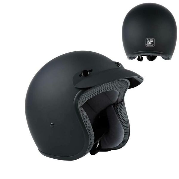 motorcycle helmets dot matte black 3/4 open face abs helmet scooter s/m/l/xl for all seasons sun visor
motorcycle helmets dot matte black 3/4 open face abs helmet scooter s/m/l/xl for all seasons sun visor