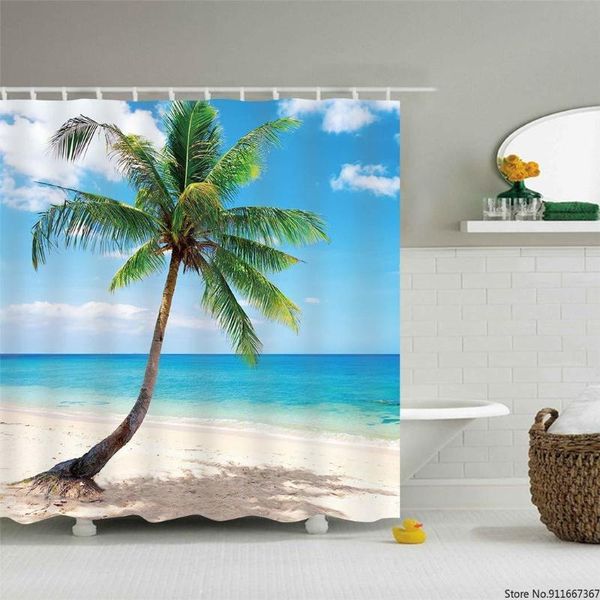 bathroom shower curtain palm emerald ocean tropical coast beach sea curtains polyester fabric bath waterproof
bathroom shower curtain palm emerald ocean tropical coast beach sea curtains polyester fabric bath waterproof
