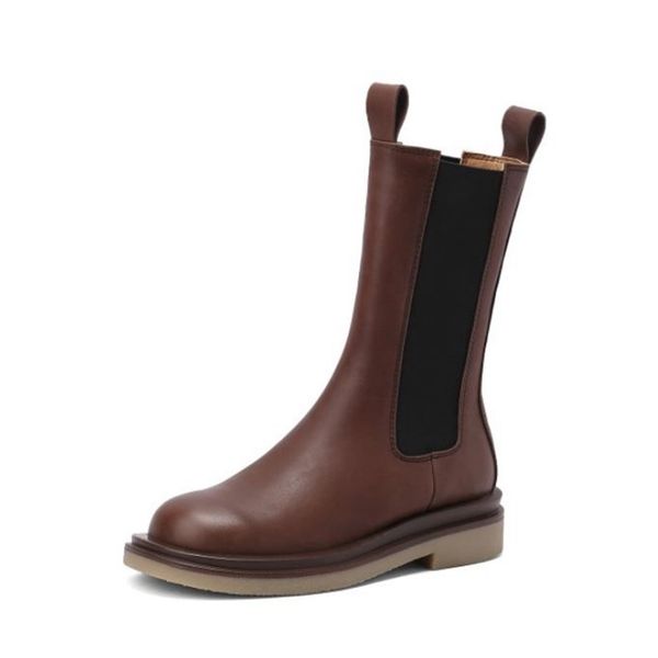 genuine leather short half boots shoes flat heel mixed color outdoor fashion winter ladies footwear size 34-40, Black
genuine leather short half boots shoes flat heel mixed color outdoor fashion winter ladies footwear size 34-40, Black