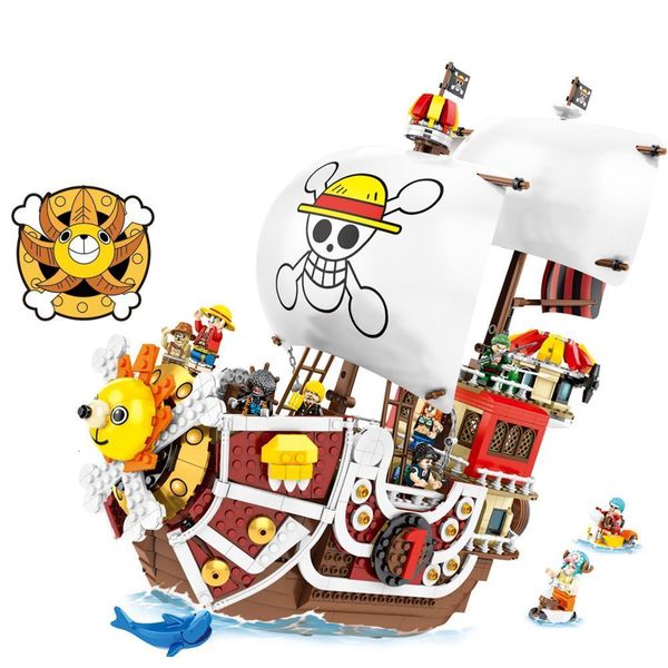 1484pcs one pieces boats thousand sunny pirate ships luffy model techinc idea figures building blocks children toys gifts 1008
1484pcs one pieces boats thousand sunny pirate ships luffy model techinc idea figures building blocks children toys gifts 1008