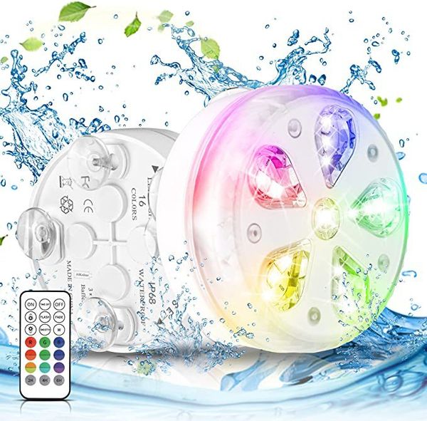 16leds rgb led underwater light pond submersible ip67 waterproof swimming pool lights battery operated for wedding party
16leds rgb led underwater light pond submersible ip67 waterproof swimming pool lights battery operated for wedding party
