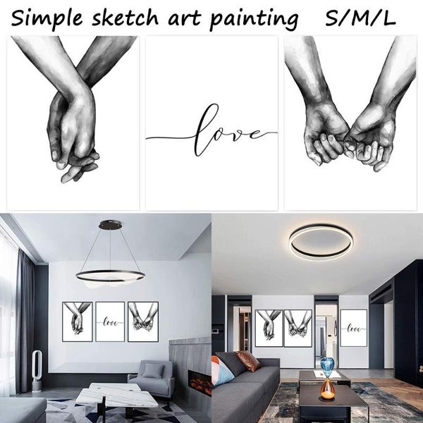 paintings 3 pcs abstract line holding hands painting back white style love heart wall art canvas picture decor for home romantic gifts
paintings 3 pcs abstract line holding hands painting back white style love heart wall art canvas picture decor for home romantic gifts