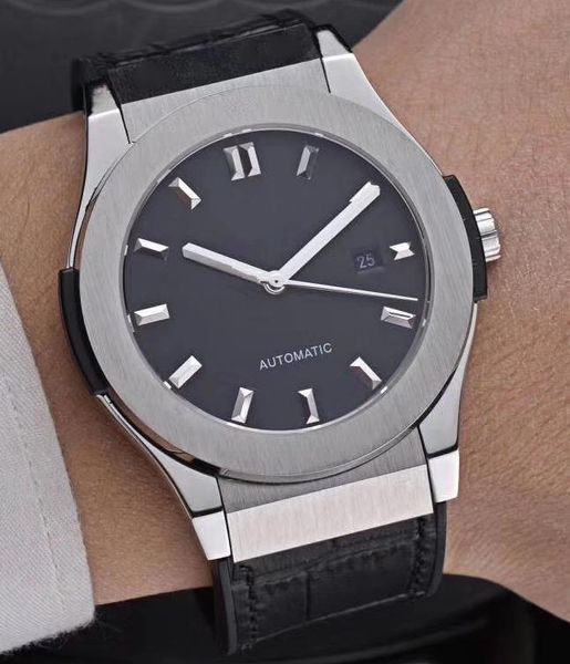 wristwatches men watch black blue leather automatic mechanical movement stainless steel grey titanium sapphire glass, Slivery;brown
wristwatches men watch black blue leather automatic mechanical movement stainless steel grey titanium sapphire glass, Slivery;brown