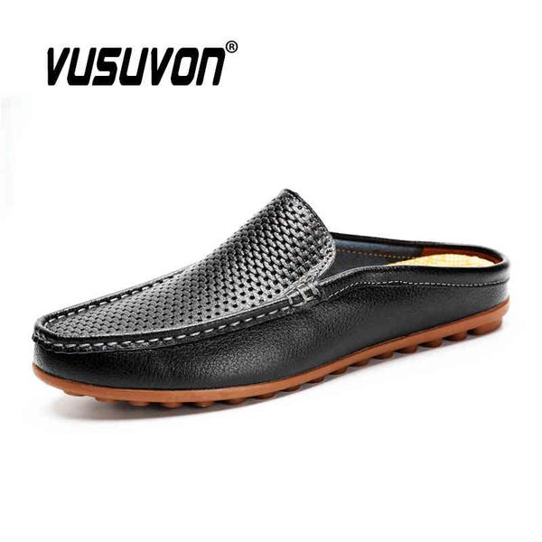 italian men slippers genuine leather loafers moccasins outdoor non-slip black casual slides summer spring fashion shoes 2020
italian men slippers genuine leather loafers moccasins outdoor non-slip black casual slides summer spring fashion shoes 2020