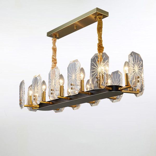 luxury crystal living room chandelier rectangle led lighting dining bedroom hanging lustres de light chandeliers
luxury crystal living room chandelier rectangle led lighting dining bedroom hanging lustres de light chandeliers