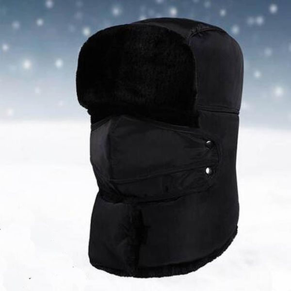 berets qbhat 2021 winter bomber hats thickening fur earflap scarves keep warm heating plain snow cap russian plush ski hat, Blue;gray
berets qbhat 2021 winter bomber hats thickening fur earflap scarves keep warm heating plain snow cap russian plush ski hat, Blue;gray