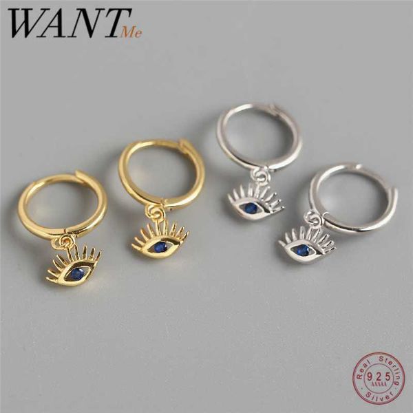 classic bohemian genuine 925 sterling silver blue zircon demon eye studs earrings for women evil ear hoop jewelry stud, Golden;silver
classic bohemian genuine 925 sterling silver blue zircon demon eye studs earrings for women evil ear hoop jewelry stud, Golden;silver
