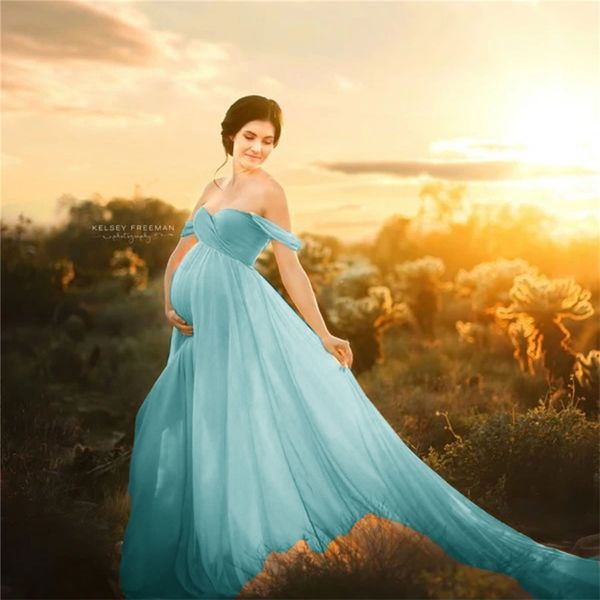 shoulderless maternity dresses for po shoot maxi gown split front pregnant women long pregnancy dress pography props 210726, White
shoulderless maternity dresses for po shoot maxi gown split front pregnant women long pregnancy dress pography props 210726, White