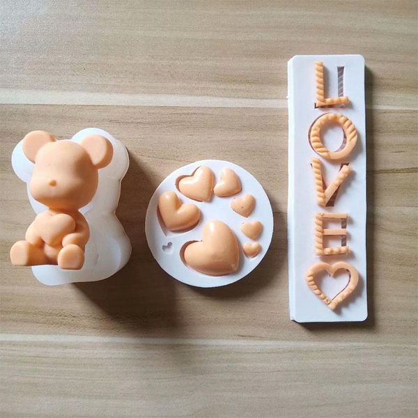 baking moulds 3d silicone for cake decorating tools heat bear valentine's day fondant chocolates sweets accessories mold
baking moulds 3d silicone for cake decorating tools heat bear valentine's day fondant chocolates sweets accessories mold
