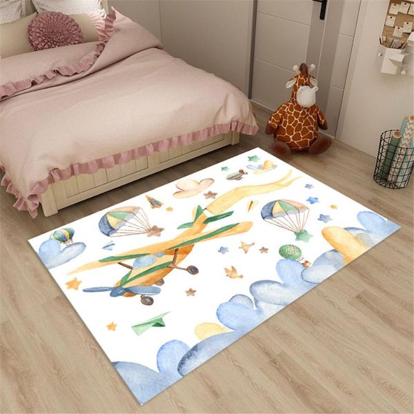 carpets cartoon airplane children's bedroom rug white bedside mat for kids room floor bathtoom play girl boys nordic
carpets cartoon airplane children's bedroom rug white bedside mat for kids room floor bathtoom play girl boys nordic