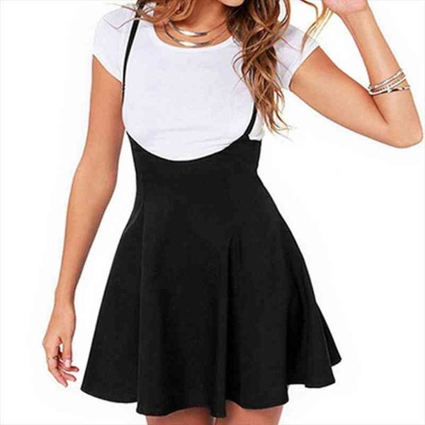 women black skirt with adjustable shoulder straps pleated skirt suspender skirts high waist mini school
women black skirt with adjustable shoulder straps pleated skirt suspender skirts high waist mini school