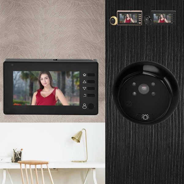 doorbells 4.3in door peephole viewer video doorbell tft lcd display infrared night vision pir motion detection for home security view
doorbells 4.3in door peephole viewer video doorbell tft lcd display infrared night vision pir motion detection for home security view