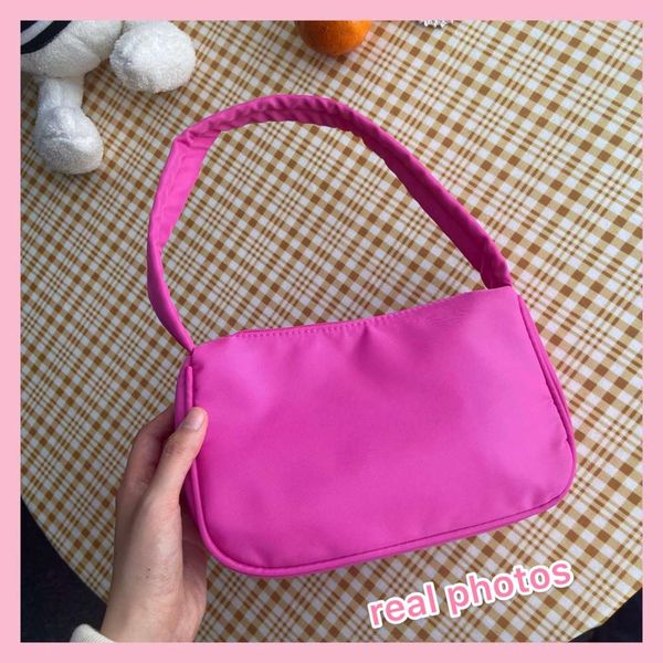 fashion dign girls nylon underarm bags simple solid color women small square shoulder bag portable ladi hobos purse handbags
fashion dign girls nylon underarm bags simple solid color women small square shoulder bag portable ladi hobos purse handbags