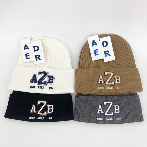 beanies ader error wool hat men's and women's embroidered logo knitted cold warm
beanies ader error wool hat men's and women's embroidered logo knitted cold warm