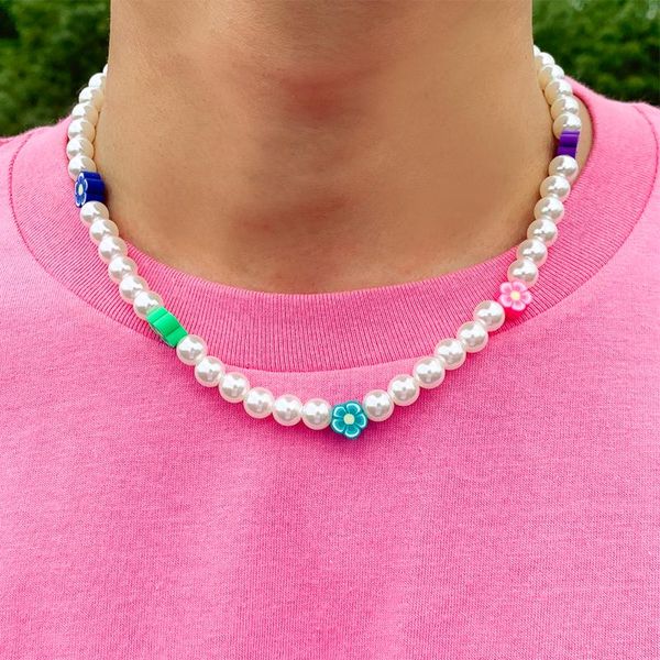 chokers lacteo y2k candy colorful resin heishi clay beads imitation pearls clavicle chain choker necklace jewelry for women men gifts, Golden;silver
chokers lacteo y2k candy colorful resin heishi clay beads imitation pearls clavicle chain choker necklace jewelry for women men gifts, Golden;silver