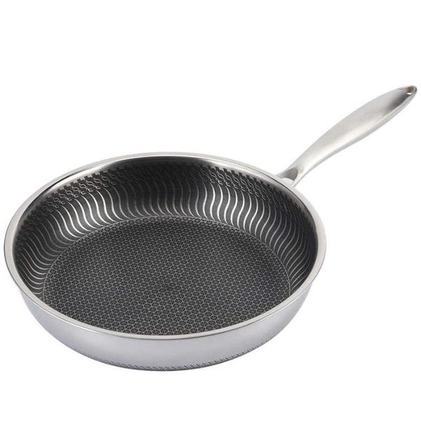pans stainless steel non-stick frying pan pot cookware 28cm fried steak saucepan double-sided honeycomb kitchenware
pans stainless steel non-stick frying pan pot cookware 28cm fried steak saucepan double-sided honeycomb kitchenware