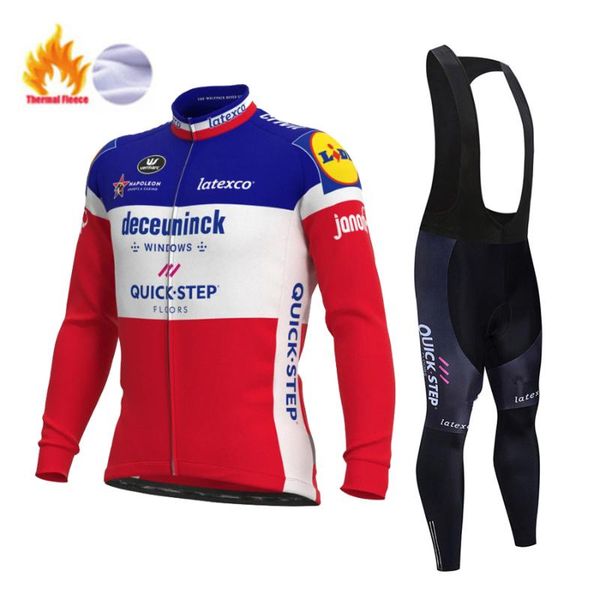 racing sets quick step winter bicycle set bike cycling team thermal fleece long sleeve sportswear jersey suit men clothing, Black;blue
racing sets quick step winter bicycle set bike cycling team thermal fleece long sleeve sportswear jersey suit men clothing, Black;blue