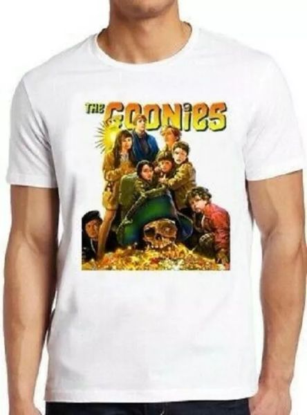 the goonies cult movie never say die film vintage cool gift tee t shirt 4198, White;black
the goonies cult movie never say die film vintage cool gift tee t shirt 4198, White;black