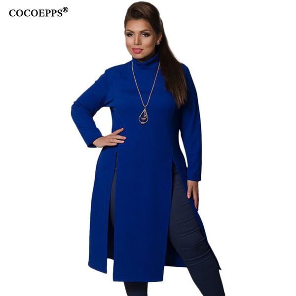 casual dresses 2021 women high split 5xl large size irregular maxi warm dress plus long sleeve turtleneck winter loose vestidos, Black;gray
casual dresses 2021 women high split 5xl large size irregular maxi warm dress plus long sleeve turtleneck winter loose vestidos, Black;gray