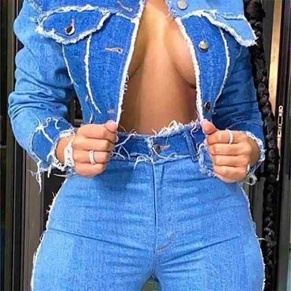cm.yaya women streetwear long sleeve button up denim jackets fashion patchwork jeans coat 210922, Black;brown
cm.yaya women streetwear long sleeve button up denim jackets fashion patchwork jeans coat 210922, Black;brown
