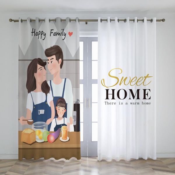 arrival polyester material happy sweet family cartoon printing curtain for home use & drapes
arrival polyester material happy sweet family cartoon printing curtain for home use & drapes