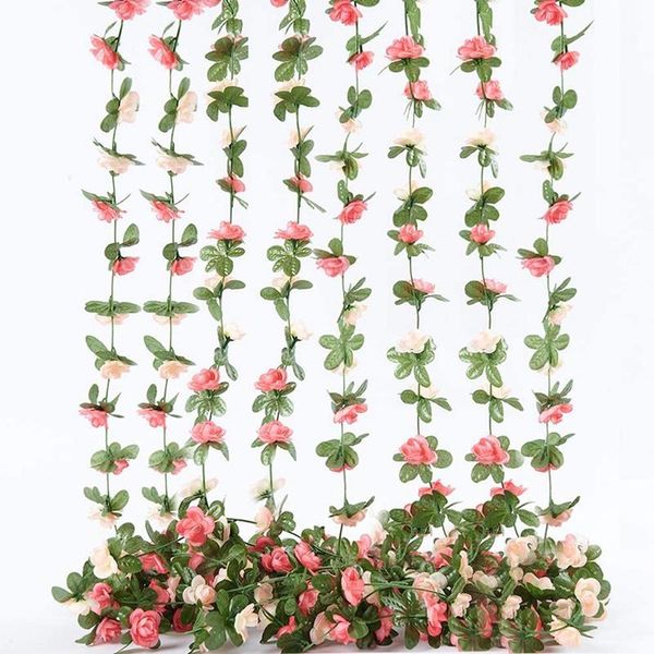 8pcs artificial rose vine flowers with green leaves,hanging flower garland roses for wedding party craft wall decor decorative & wreaths
8pcs artificial rose vine flowers with green leaves,hanging flower garland roses for wedding party craft wall decor decorative & wreaths