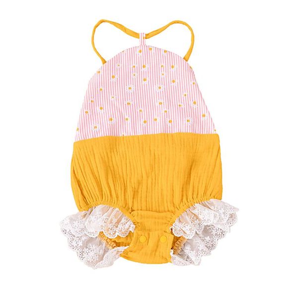 rompers citgeesummer infant baby girls bodysuit daisy print lace strap jumpsuit summer clothing, Blue
rompers citgeesummer infant baby girls bodysuit daisy print lace strap jumpsuit summer clothing, Blue
