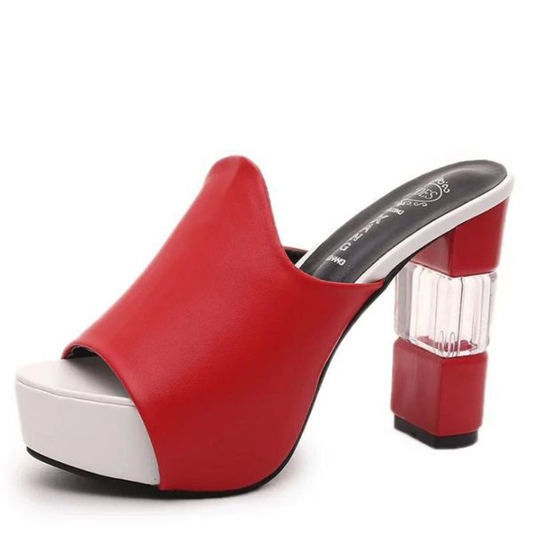 slippers 2021 summer fish mouth sandals women's thick bottom was thin super high heel shoes transparent, Black
slippers 2021 summer fish mouth sandals women's thick bottom was thin super high heel shoes transparent, Black