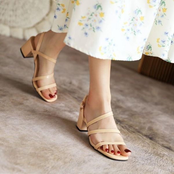 sandals summer 2021 roman fairy fashion open toe women's thick heels shoes women, Black
sandals summer 2021 roman fairy fashion open toe women's thick heels shoes women, Black