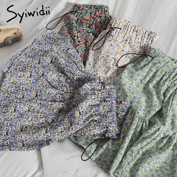 syiwidii floral print high waist ruffles mini skirt women drawstring a-line summer clothes korean new green boho ball gown 210417, Black
syiwidii floral print high waist ruffles mini skirt women drawstring a-line summer clothes korean new green boho ball gown 210417, Black