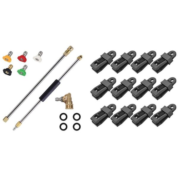 water gun & snow foam lance 1set pressure washer extension spray wand with 5 nozzle tips 12x tarp clip,camping lock tent clips
water gun & snow foam lance 1set pressure washer extension spray wand with 5 nozzle tips 12x tarp clip,camping lock tent clips