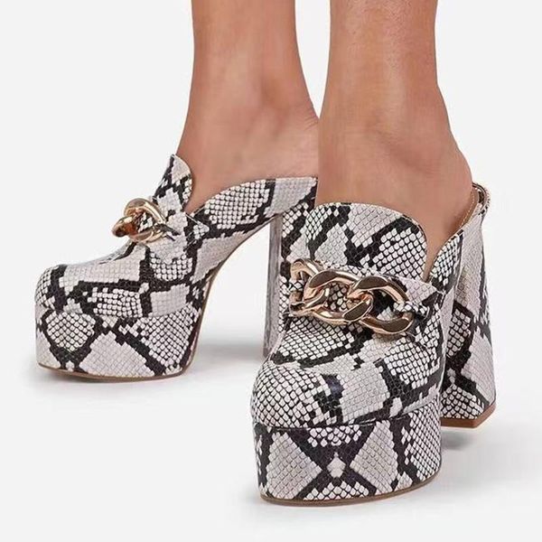 sandals 2021 summer women slippers shoes slip-on open round toe high platform chunky heels outdoor metal chain slides, Black
sandals 2021 summer women slippers shoes slip-on open round toe high platform chunky heels outdoor metal chain slides, Black