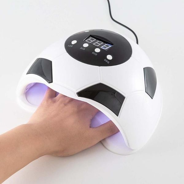 nail art equipment f3 dryer football shape 86w 36 lighting beads led double light manicure drying lamp for beauty, Silver
nail art equipment f3 dryer football shape 86w 36 lighting beads led double light manicure drying lamp for beauty, Silver