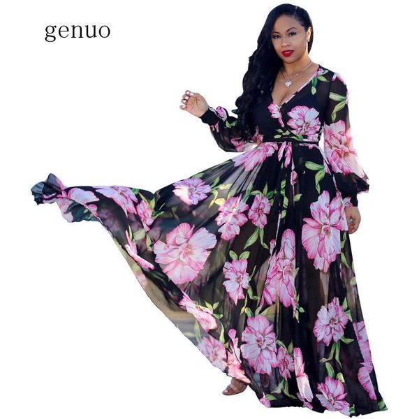 casual dresses floral printed elegant chiffon dress women long lantern sleeve beach wear spring deep v neck floor-length, Black;gray
casual dresses floral printed elegant chiffon dress women long lantern sleeve beach wear spring deep v neck floor-length, Black;gray