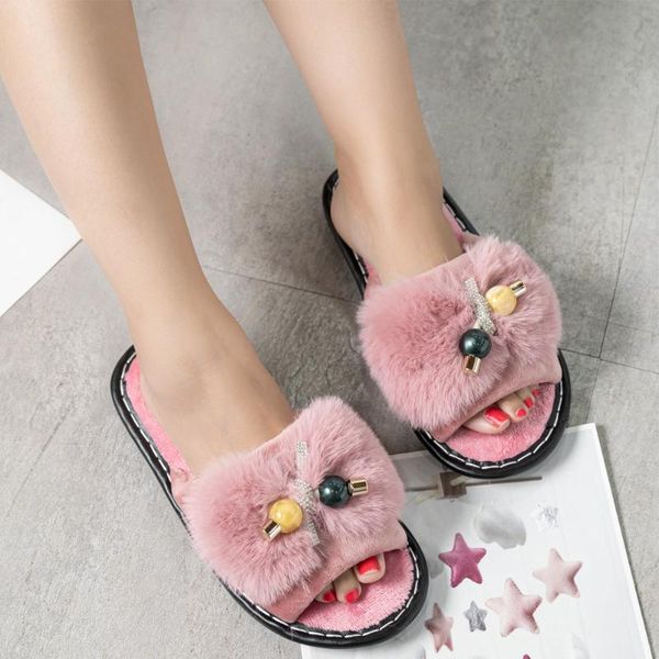 slippers winter fashion women home faux fur warm shoes woman slip on flats female flip flops pink, Black
slippers winter fashion women home faux fur warm shoes woman slip on flats female flip flops pink, Black