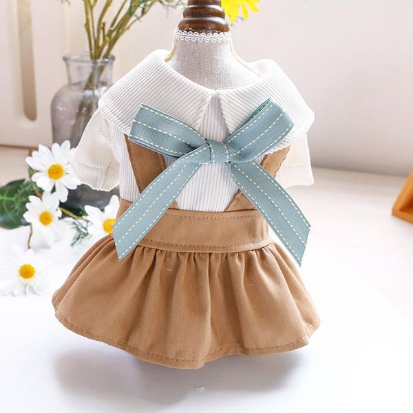 cute blue bows dog clothes old school khaki uniform skirt costumes jackets cat chihuahua dresses pugs outfit roupa para cachorro apparel
cute blue bows dog clothes old school khaki uniform skirt costumes jackets cat chihuahua dresses pugs outfit roupa para cachorro apparel