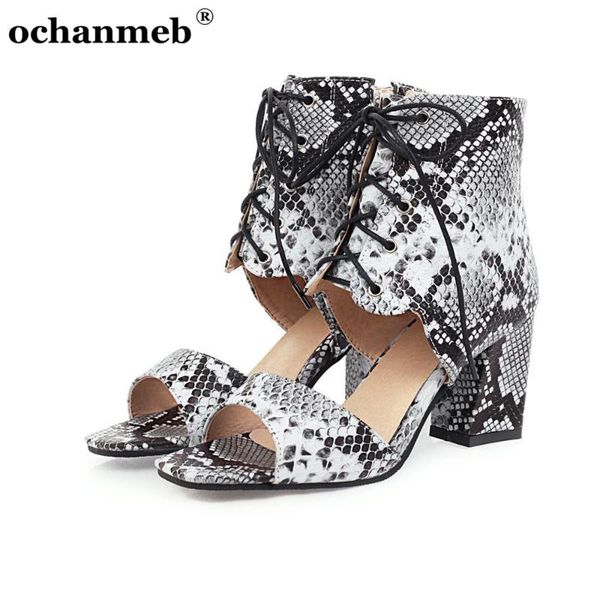 ochanmeb thick high heels sandals women lace up ankle wrap summer gladiator woman ladies plus size 48 snake skin shoes, Black
ochanmeb thick high heels sandals women lace up ankle wrap summer gladiator woman ladies plus size 48 snake skin shoes, Black