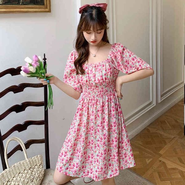 summer women chiffon dress short sleeve fashion female vintage floral elastic waist loose casual mini dresses vestidos 210423, Black;gray
summer women chiffon dress short sleeve fashion female vintage floral elastic waist loose casual mini dresses vestidos 210423, Black;gray