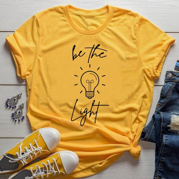 women catholic christian tshirt girl streetwear shirts religious be the light letter print t-shirt women's, White
women catholic christian tshirt girl streetwear shirts religious be the light letter print t-shirt women's, White