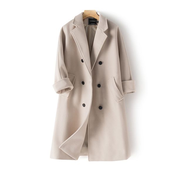 women's trench coats fdfklak black/apricot wool coat autumn winter jacket women fashion woolen coat female korean long jackets femme la, Tan;black
women's trench coats fdfklak black/apricot wool coat autumn winter jacket women fashion woolen coat female korean long jackets femme la, Tan;black