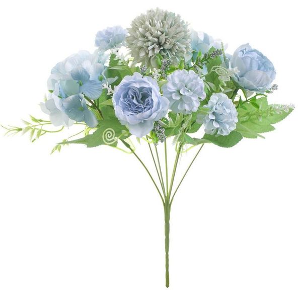 decorative flowers & wreaths 7 heads hydrangea artificial bouquet silk blooming fake peony hand flower wedding decor beautiful cloth champag
decorative flowers & wreaths 7 heads hydrangea artificial bouquet silk blooming fake peony hand flower wedding decor beautiful cloth champag