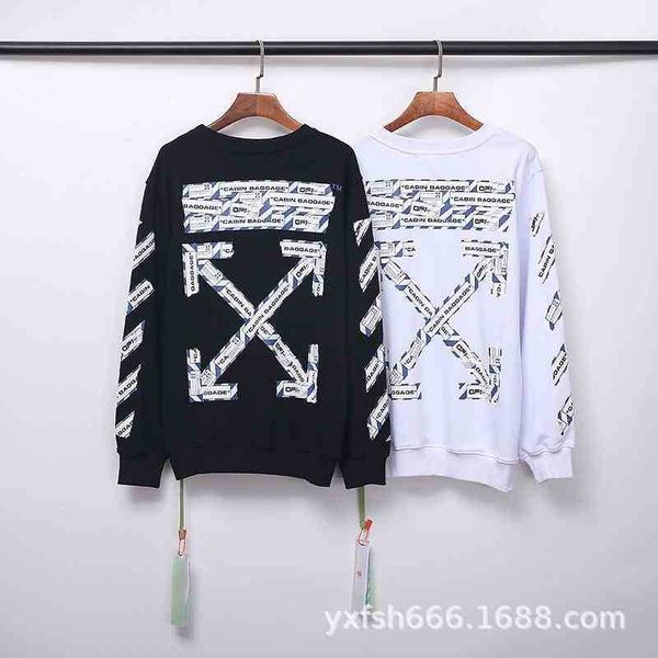 hoodiesoff white ow airport tape cordon arrowhead sweater men and women's fashion label, Black
hoodiesoff white ow airport tape cordon arrowhead sweater men and women's fashion label, Black