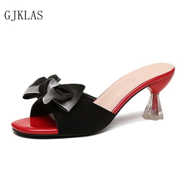dress shoes high heels sandals sweet bow ladies slippers women pumps summer women's wedding stiletto mules femme, Black
dress shoes high heels sandals sweet bow ladies slippers women pumps summer women's wedding stiletto mules femme, Black